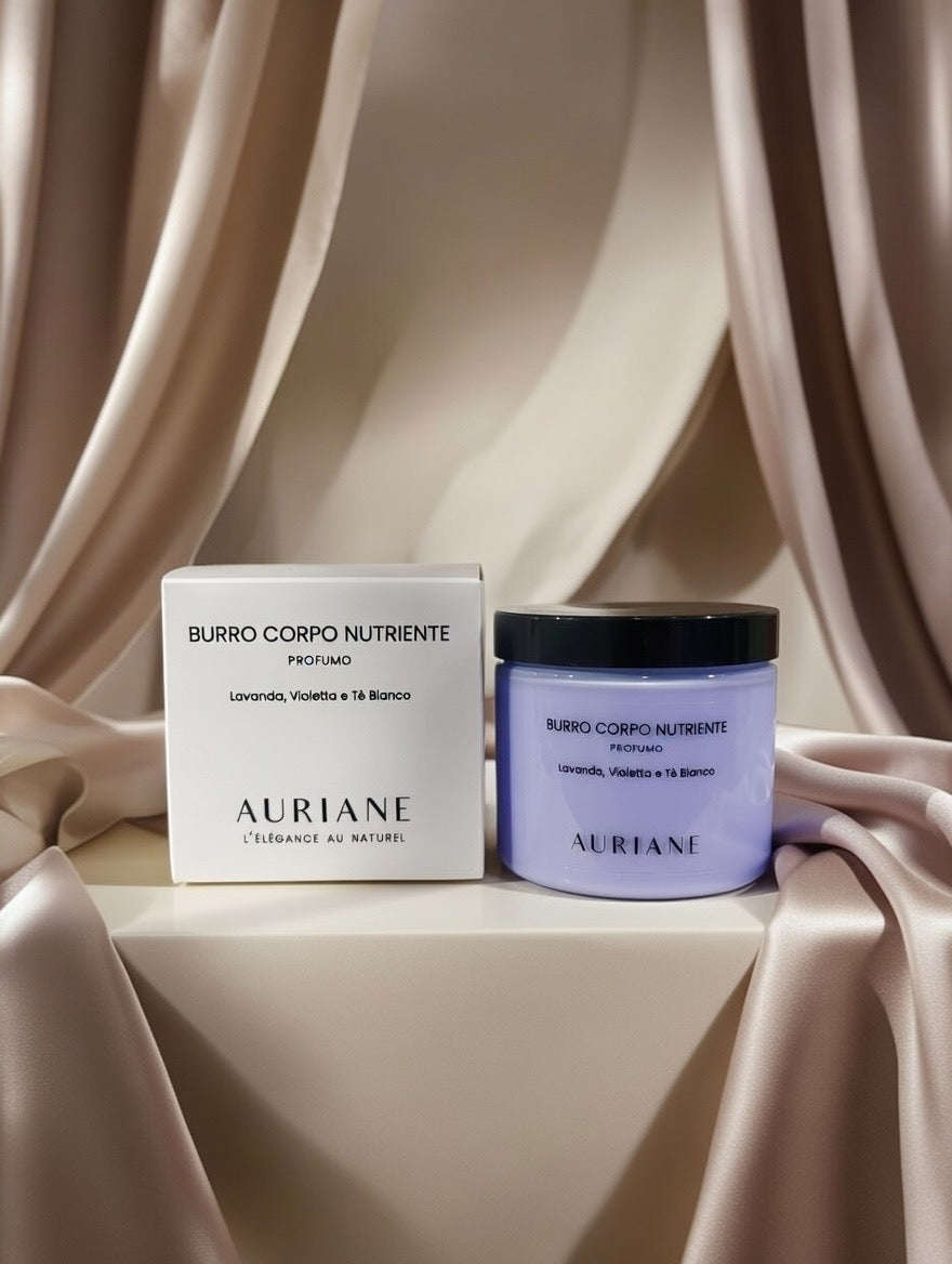 Burro Corpo Nutriente Profumo Lavanda, Violetta e Té verde